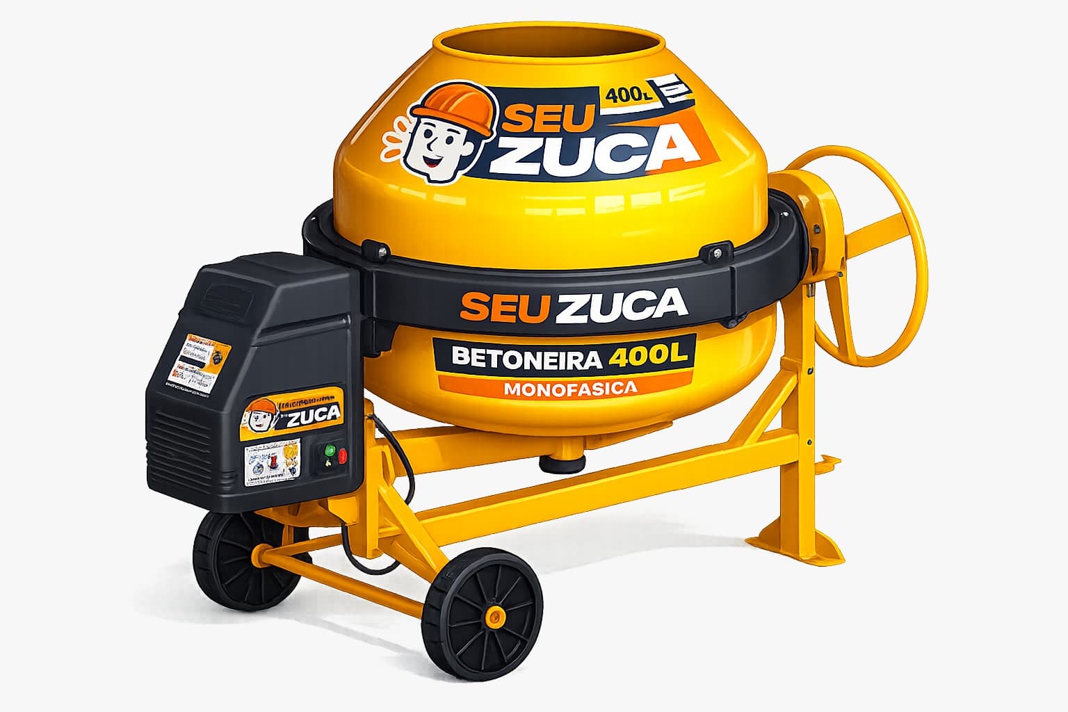 Betoneira 400L Monofásica